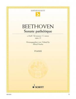 Sonate pathétique en ut mineur op. 13 Standard