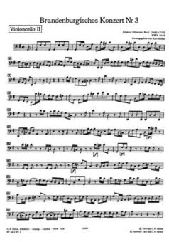 Brandenburgisches Konzert Nr. 3 G-Dur BWV 1048 