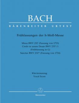 Versions antérieures de la messe en si mineur BWV 232 
