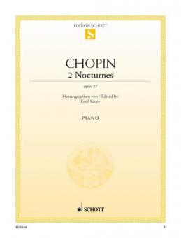 2 Nocturnes op. 27 Standard