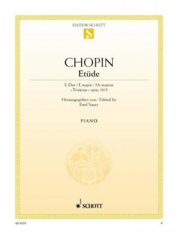 Étude Mi majeur op. 10/3 Standard