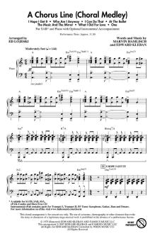 A Chorus Line (Movie Medley) 