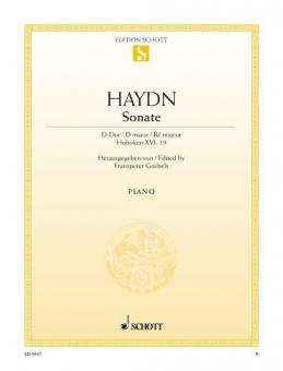 Sonata D major Hob. XVI:19 Standard