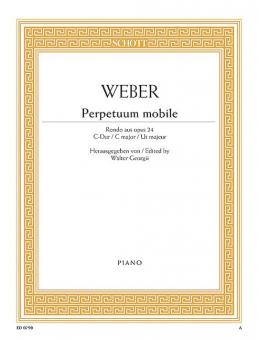 Perpetuum mobile op. 24 Standard