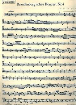 Brandenburgisches Konzert Nr. 4 G-Dur BWV 1049 