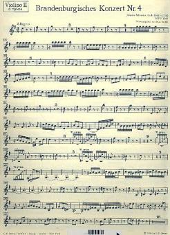 Brandenburgisches Konzert Nr. 4 G-Dur BWV 1049 