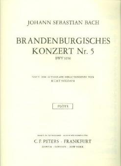 Brandenburg Concerto No. 5 in D BWV 1050 