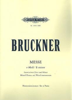 Messe e-Moll WAB 27 (2. Fassung 1882) 