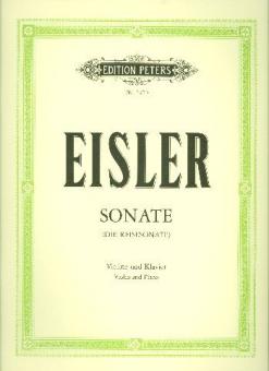 Sonate pour violon "Reisesonate 