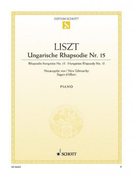 Rhapsodie hongroise No. 15 La mineur Standard