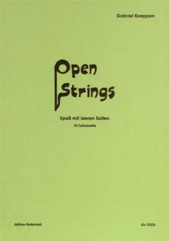Open Strings - Spass mit leeren Saiten: 18 Celloduette 