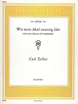 Wie mei Ahnl zwanzig Jahr Standard