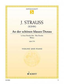Le beau Danube bleu op. 314 Standard