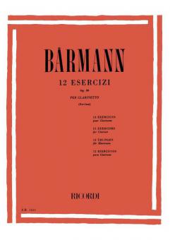 12 Esercizi per Clarinet Op.30 