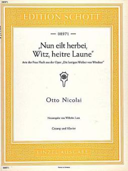 Nun eilt herbei, Witz, heitre Laune Standard