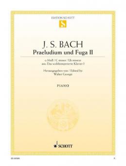 Prelude II and Fugue II C Minor BWV 847 Standard