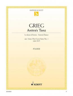 La danse d'Anitra op. 46/3 Standard
