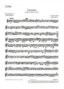 Concerto G Minor Op. 12/1 RV 317 / PV 343 Standard
