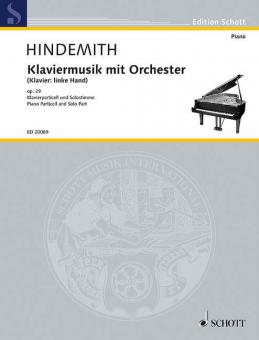 Musique pour piano avec orchestre op. 29 Standard