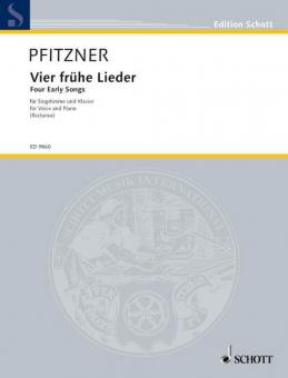 Quatre lieder de jeunesse Standard