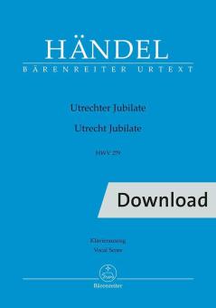 Utrecht Jubilate HWV 279 Download