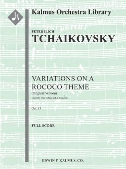 Variations on a Rococo Theme op. 33 