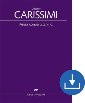 Missa concertata en do majeur Download