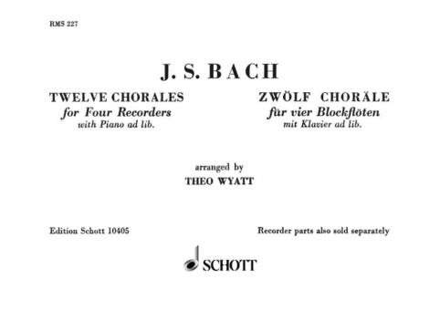 12 Chorales Standard