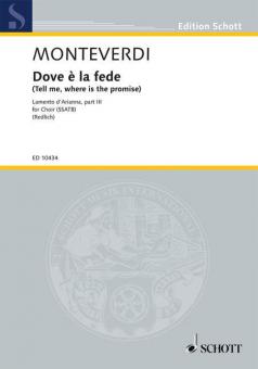 Dove e la Fede (Tell me, where is the promise) Standard