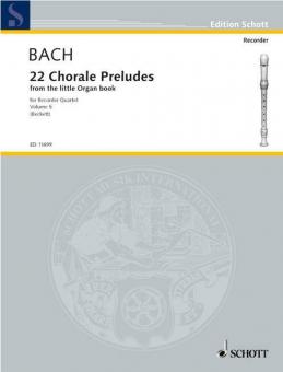 22 Chorale Preludes Vol. 5 Standard