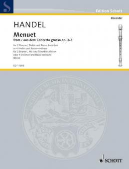 Menuet Standard