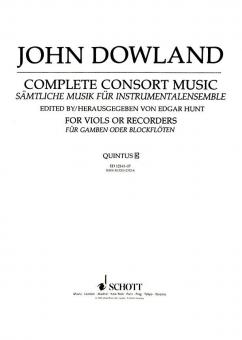 Complete Consort Music 