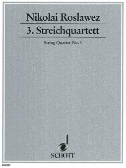 3. String Quartet 