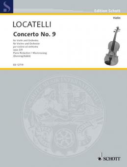 Concerto no 9 en sol majeur op. 3 
