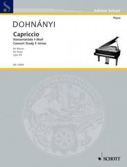 Capriccio F Minor Op. 28/6 Standard