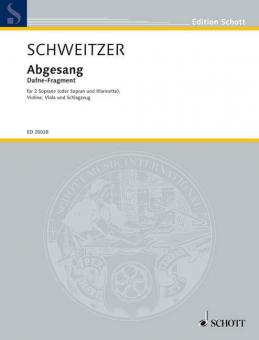 Abgesang (Dafne-Fragment) Standard