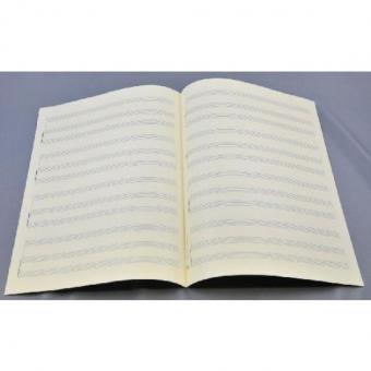 Notenpapier Bach-Format hoch (24x32,5) 4x3 Systeme 