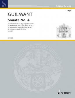 Sonate No. 4 Ré mineur op. 61 Standard