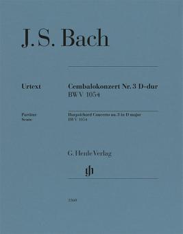 Concerto pour clavecin no. 3 en ré majeur BWV 1054 