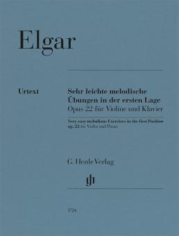 Exercices mélodieux très faciles en première position op. 22 