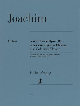 Variations sur un thème original op. 10 