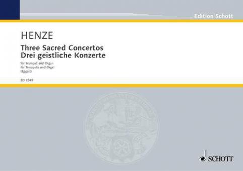 Three Sacred Concertos 
