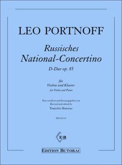 Concertino national russe en ré majeur op. 85 