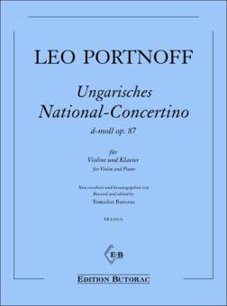 Concertino national hongrois en ré mineur op. 87 