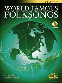 World Famous Folksongs - Clarinet 