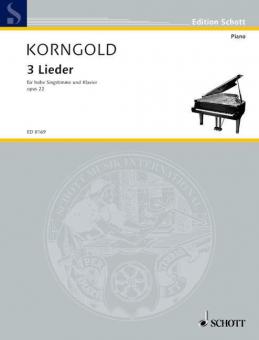 Three Songs Op. 22 Standard