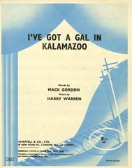 I've Got A Gal In Kalamazoo 