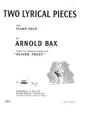 Two Lyrical Pieces (from the Cineguild Production 'Oliver Twist') 