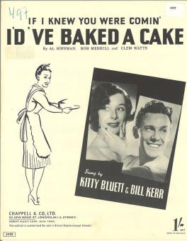 (If I Knew You Were Comin') I'd've Baked A Cake 