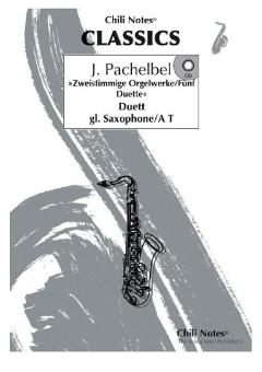 Zweistimmige Orgelwerke mit CD für zwei Altsaxophone Download